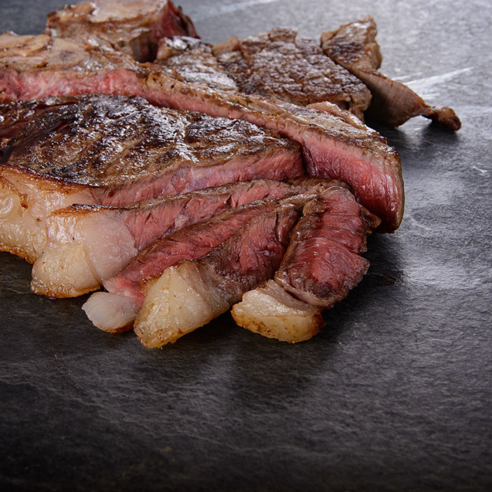 Chianina T-Bone Steak, Bistecca alla Fiorentina 1.500 g = 1 Stk ...